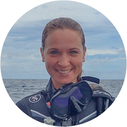 Alyona, scuba instructor and dive guide Pattaya Divers